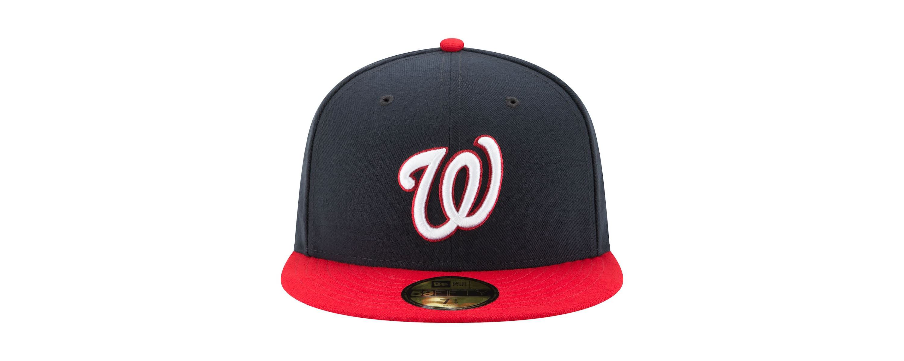 MLB Navy/Red Washington Nationals 20th Anniversary 59FIFTY Fitted Hat