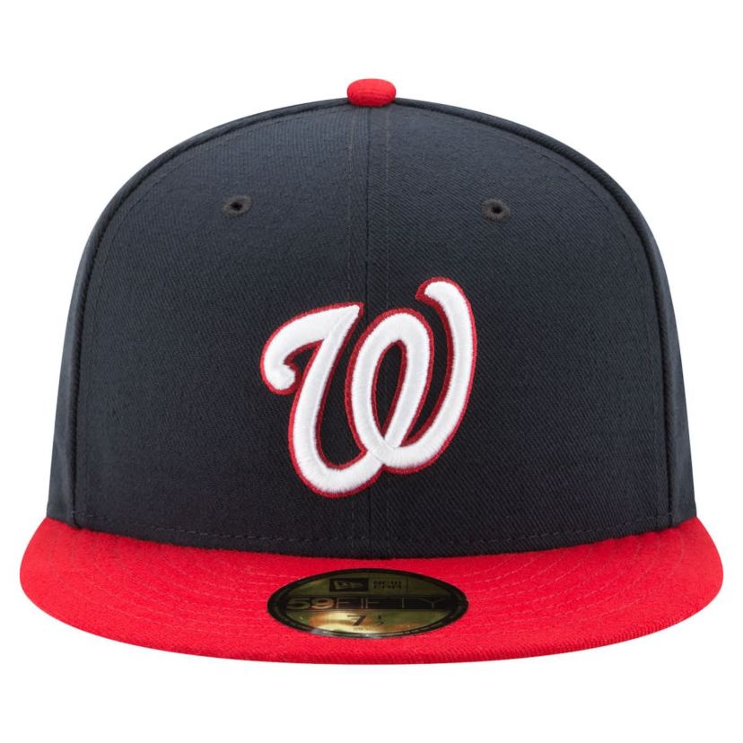 MLB Navy/Red Washington Nationals 20th Anniversary 59FIFTY Fitted Hat