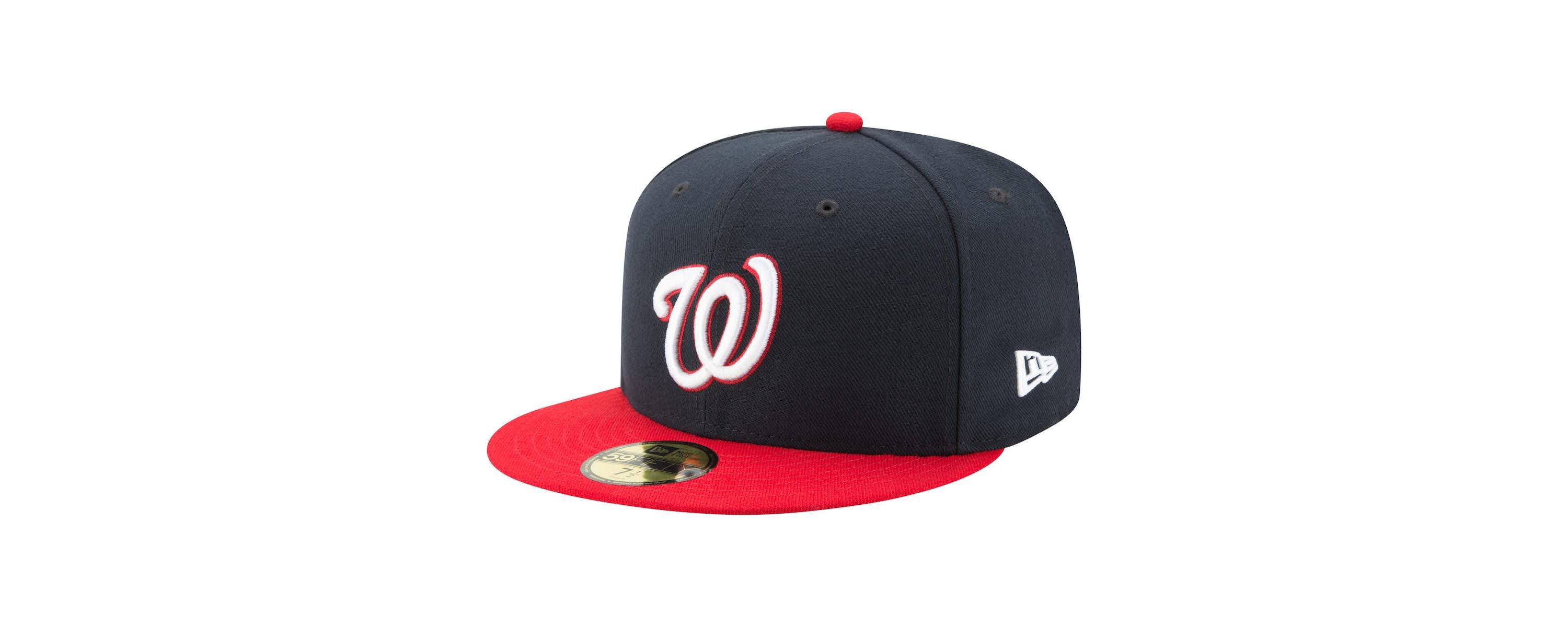MLB Navy/Red Washington Nationals 20th Anniversary 59FIFTY Fitted Hat
