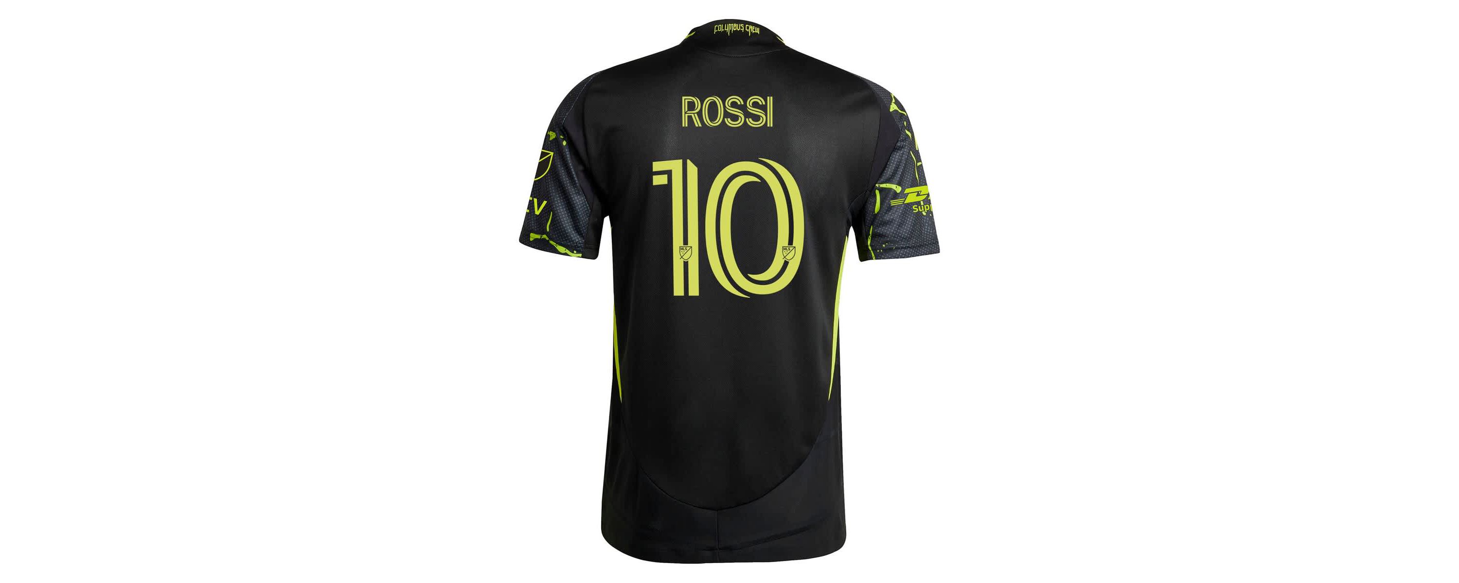 MLS Diego Rossi Columbus Crew 2025 The Goosebumps Kit Authentic Player Jersey