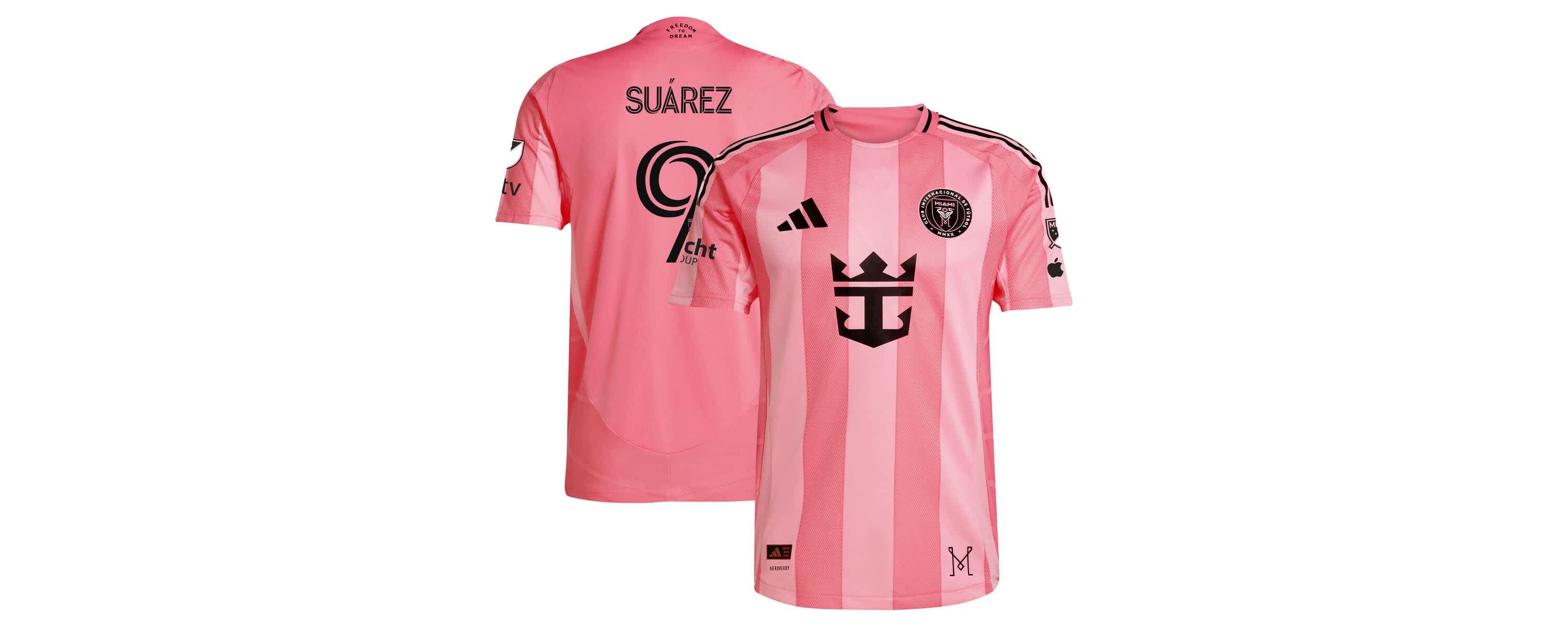 MLS Luis Suárez Light Inter Miami CF 2025 Euforia Authentic Player Jersey