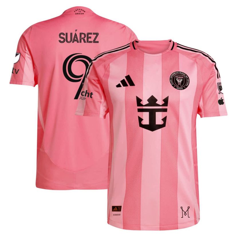 MLS Luis Suárez Light Inter Miami CF 2025 Euforia Authentic Player Jersey