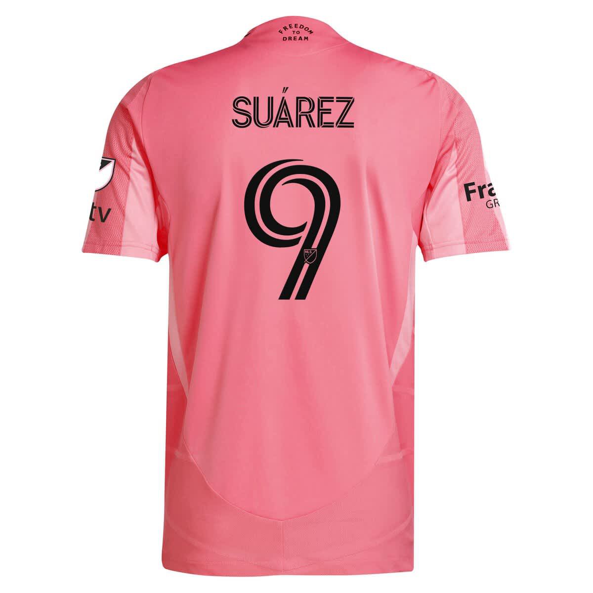 MLS Luis Suárez Light Inter Miami CF 2025 Euforia Authentic Player Jersey