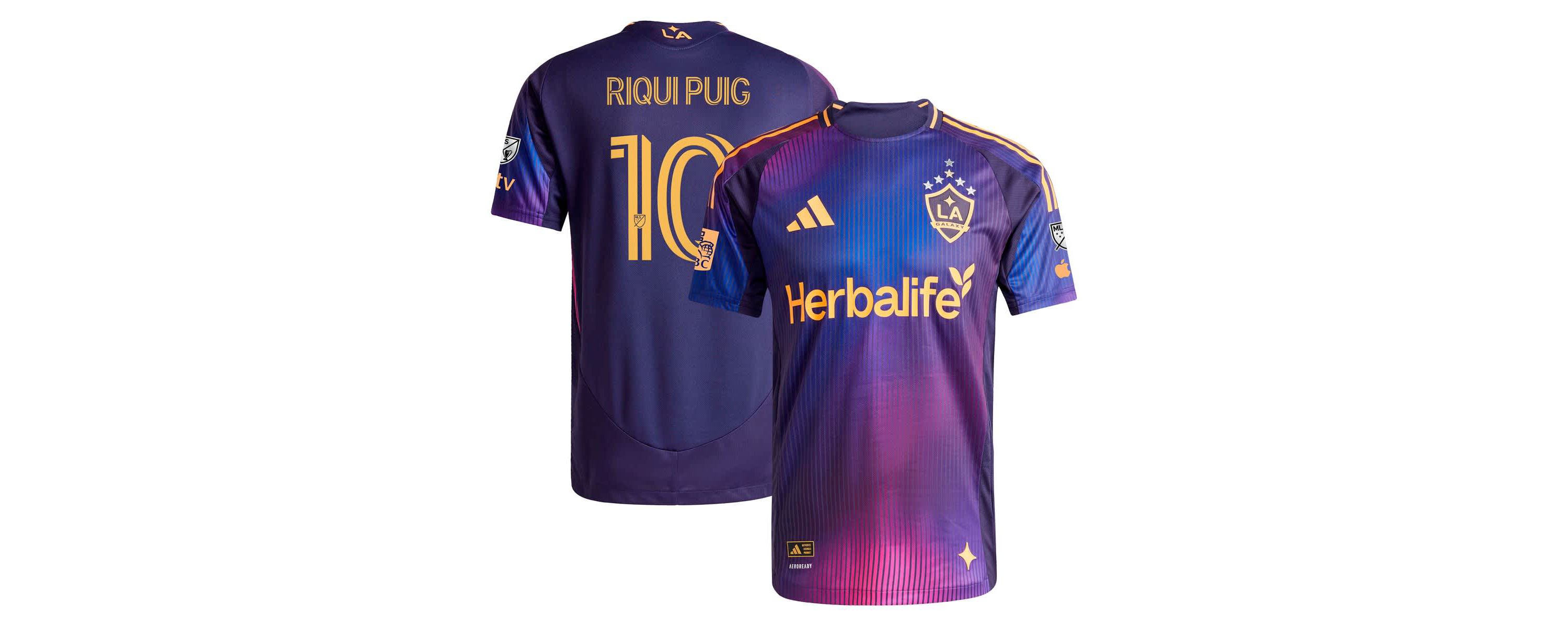 MLS Riqui Puig LA Galaxy 2025 RIZON Authentic Player Jersey
