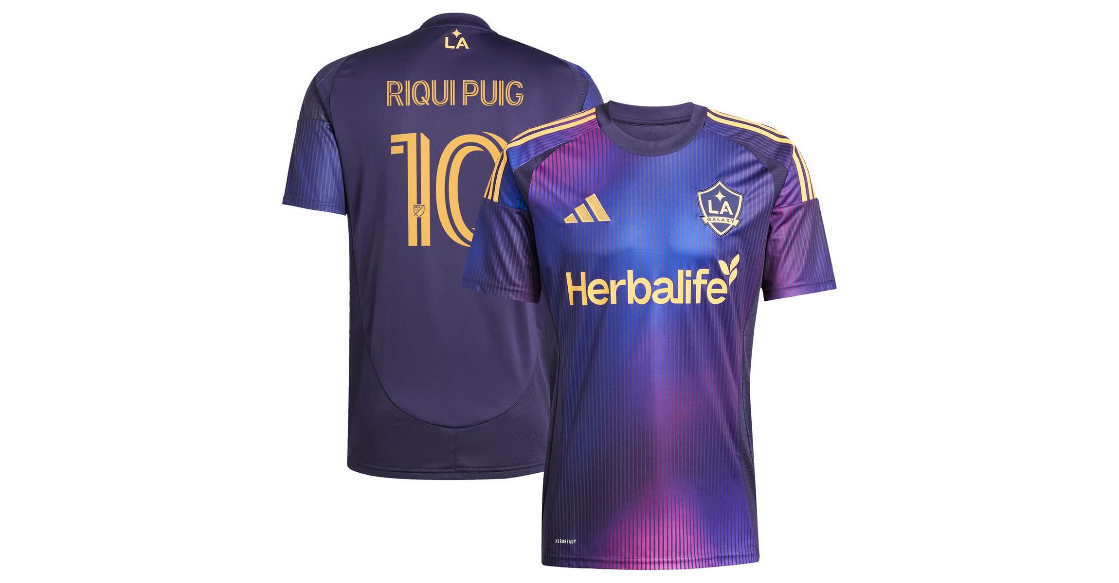 MLS Riqui Puig LA Galaxy 2025 RIZON Replica Player Jersey