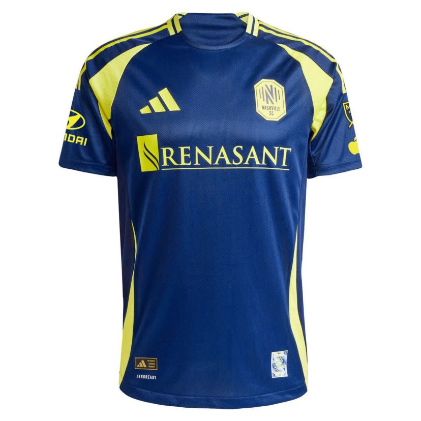 MLS Hany Mukhtar Nashville SC 2025 The Heart Of Nashville Kit Authentic Player Jersey