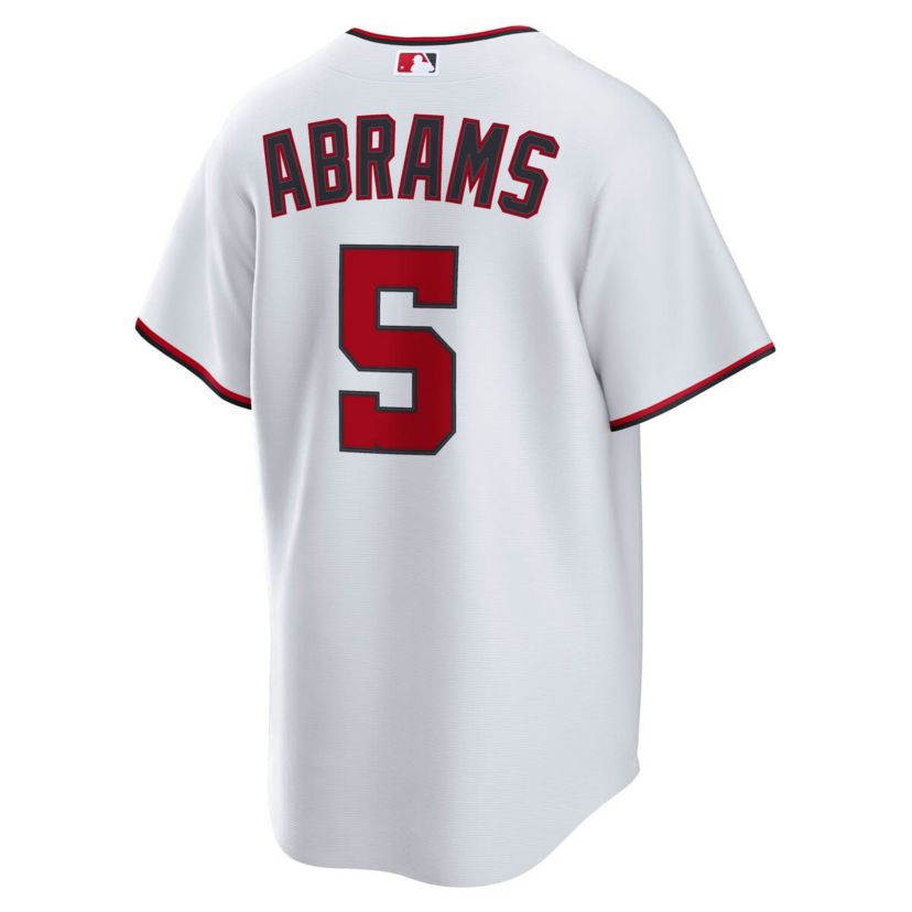 MLB Nike CJ Abrams Washington Nationals Home Replica Jersey