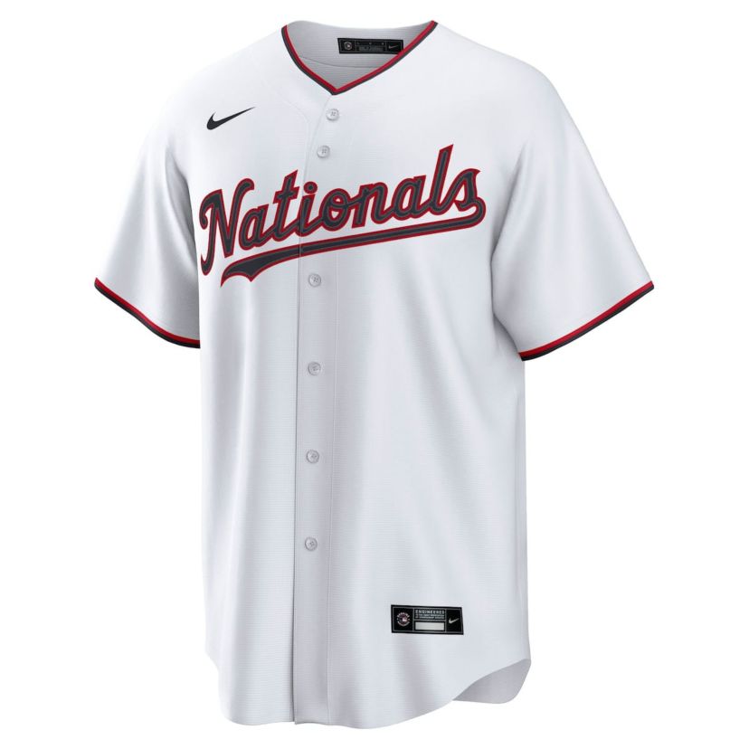 MLB Nike CJ Abrams Washington Nationals Home Replica Jersey
