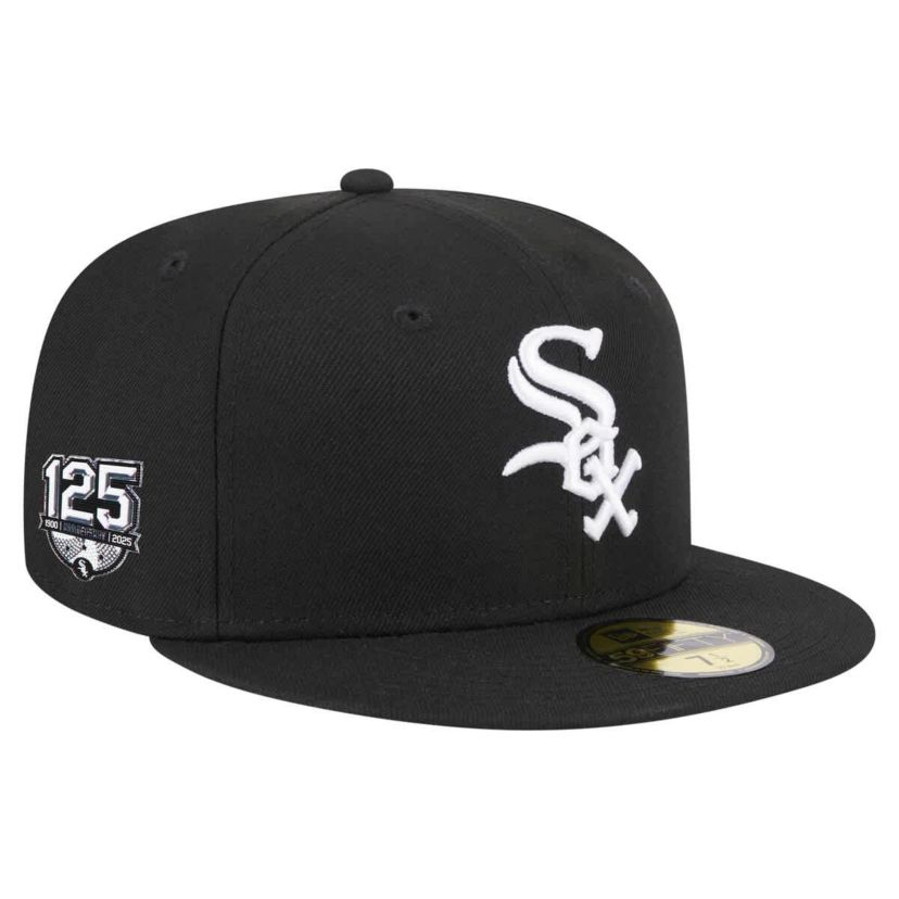 Chicago White Sox MLB Chicago Sox 125th Anniversary 59FIFTY Fitted Hat