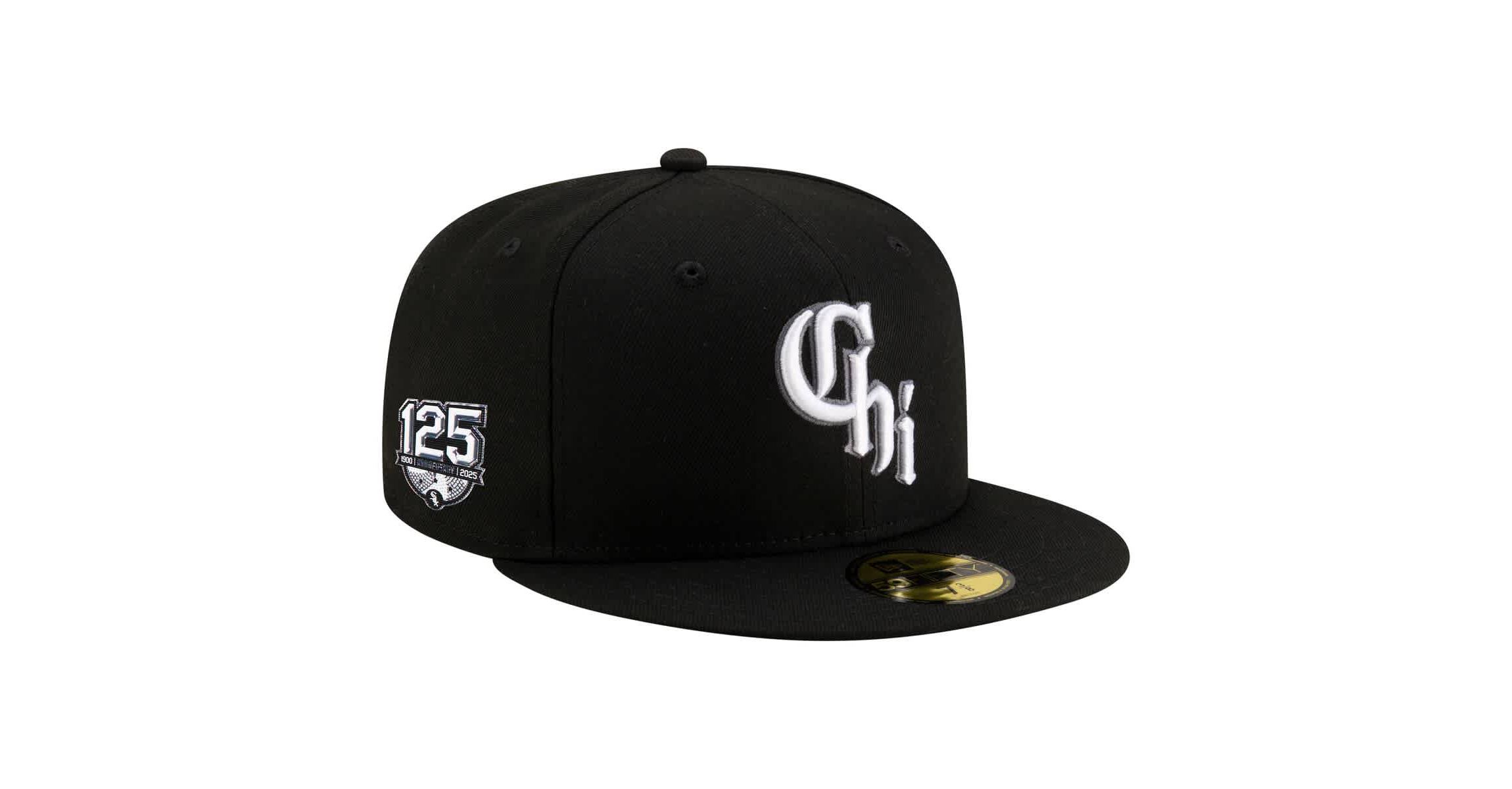 Chicago White Sox MLB Chicago Sox 125th Anniversary 59FIFTY Snapback Hat