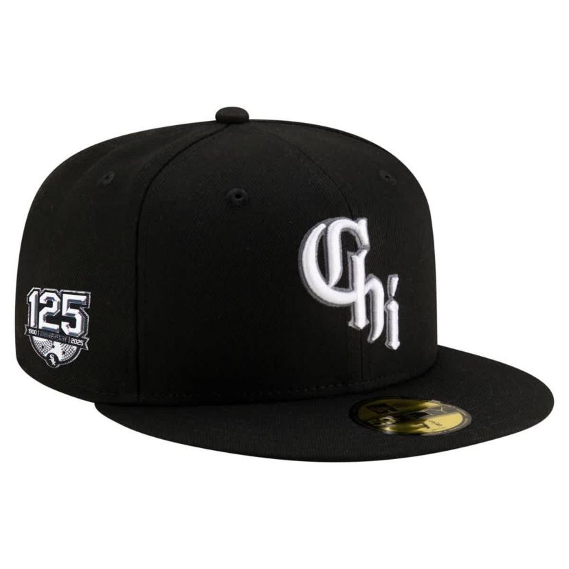 Chicago White Sox MLB Chicago Sox 125th Anniversary 59FIFTY Snapback Hat