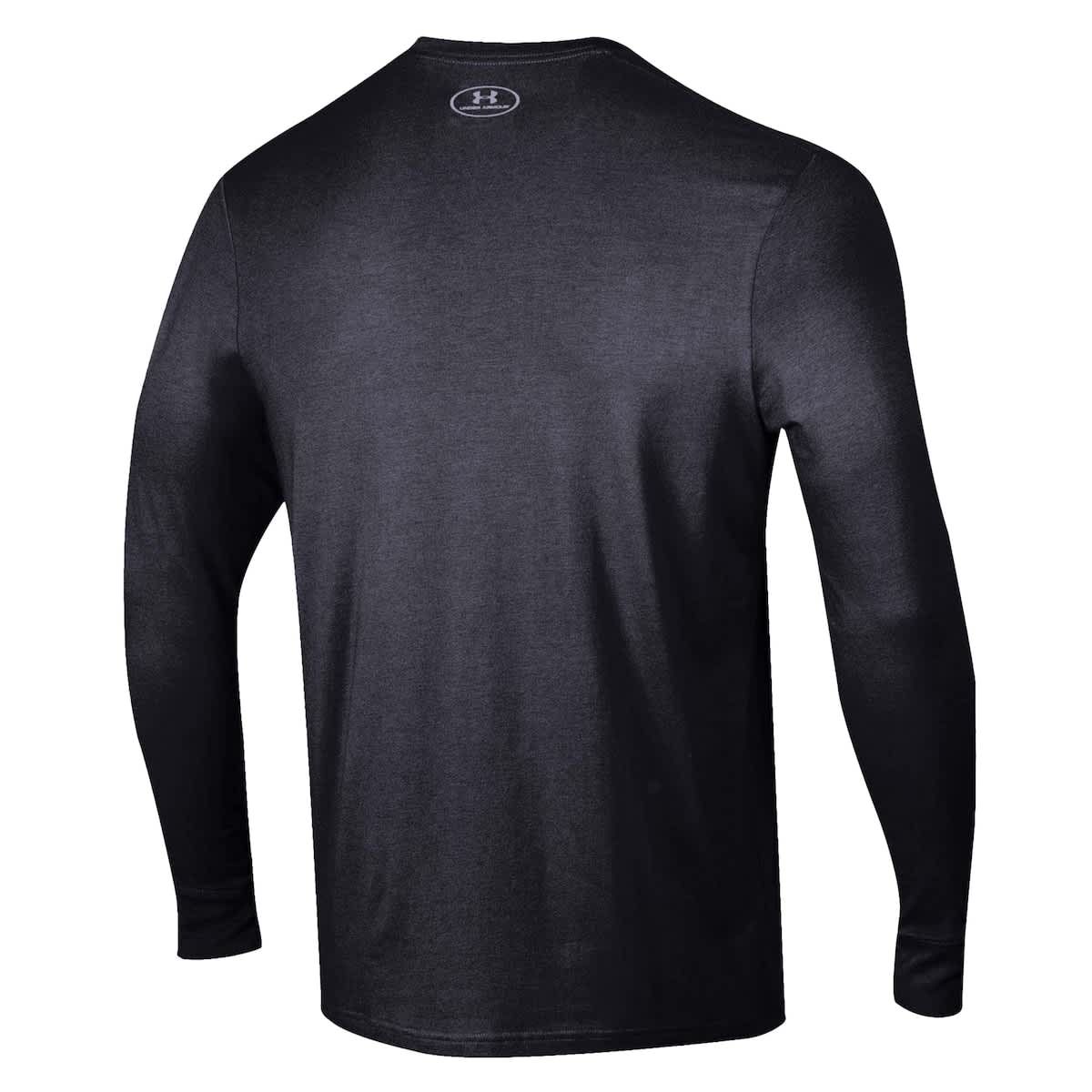 NCAA Under Armour South Carolina Gamecocks 2025 Sideline Football Performance Cotton Long Sleeve T-Shirt
