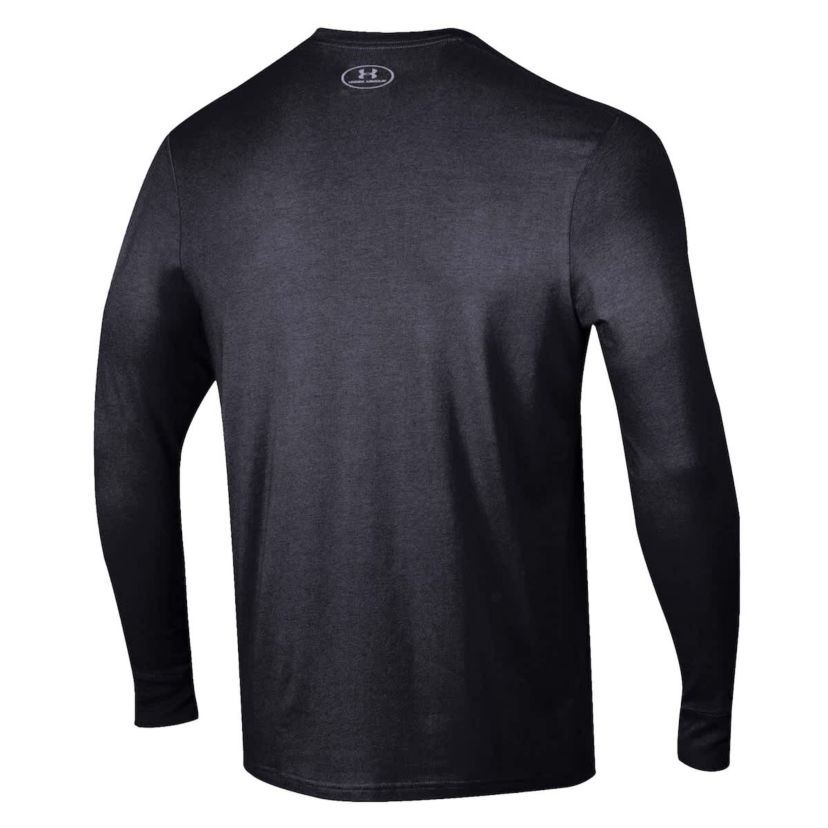 NCAA Under Armour South Carolina Gamecocks 2025 Sideline Football Performance Cotton Long Sleeve T-Shirt