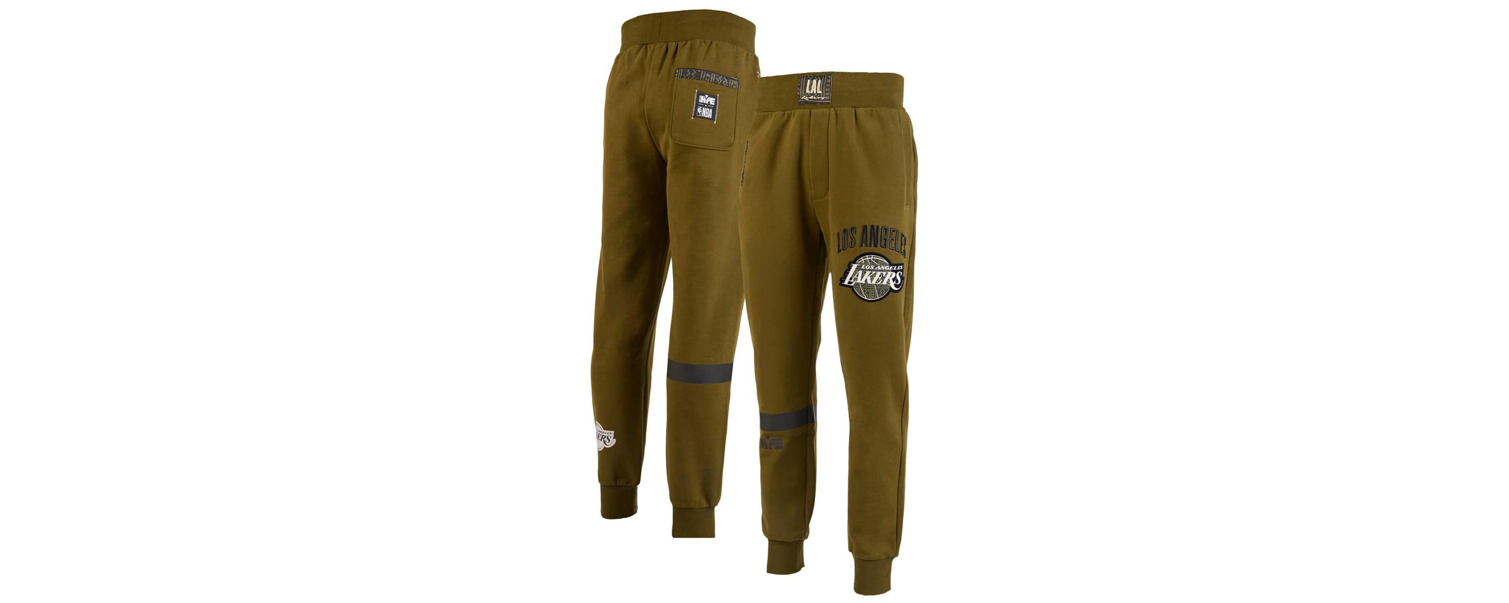 NBA NBA x Los Angeles Lakers Culture & Hoops Collection Premium Jogger Pants