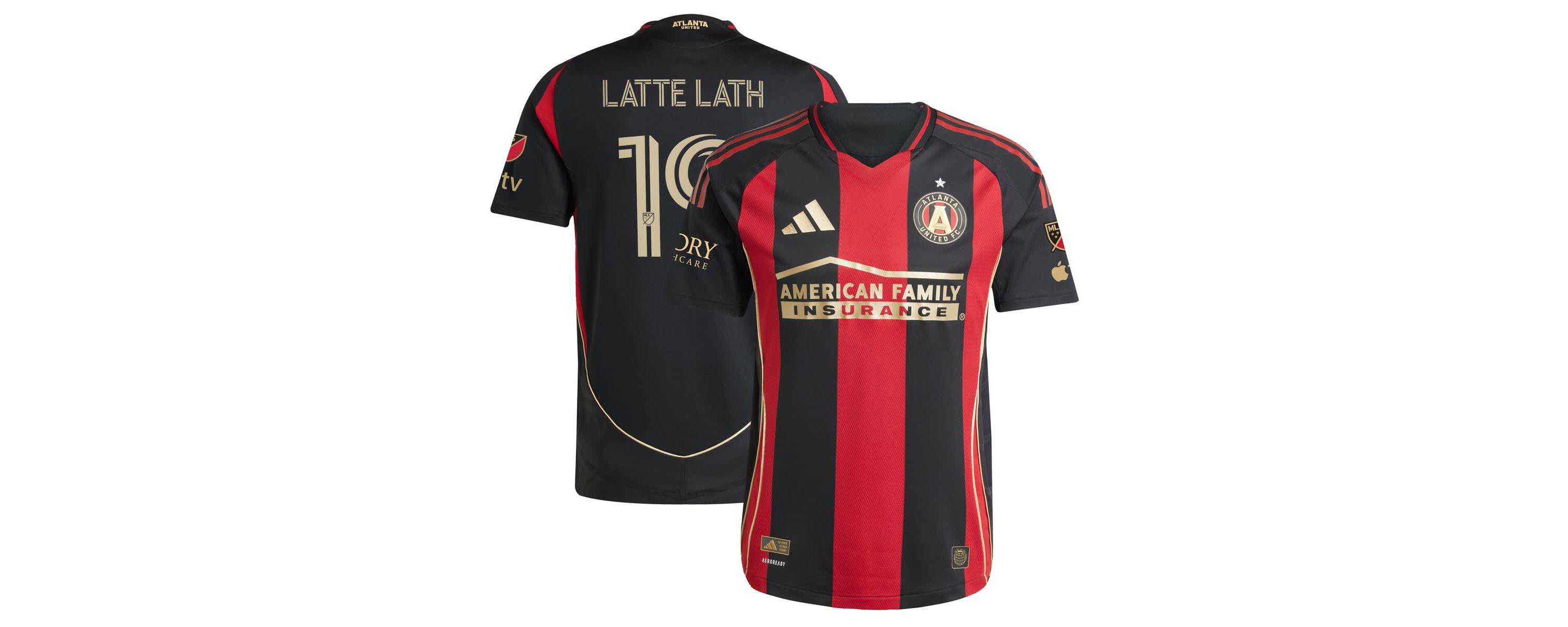 MLS Emmanuel Latte Lath Atlanta United FC 2025 The Connector Authentic Player Jersey