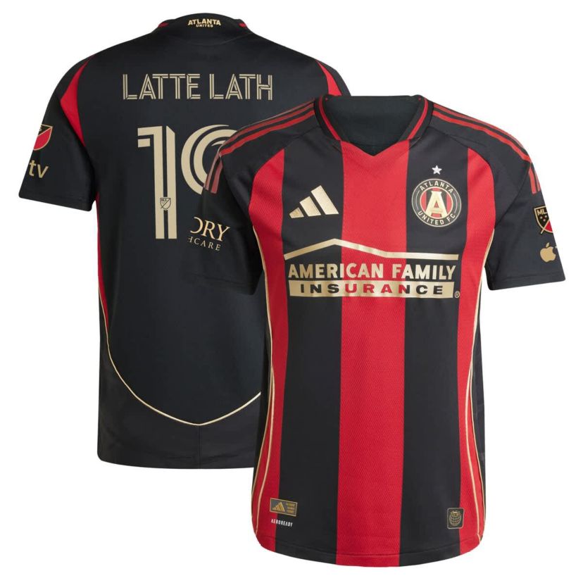 MLS Emmanuel Latte Lath Atlanta United FC 2025 The Connector Authentic Player Jersey