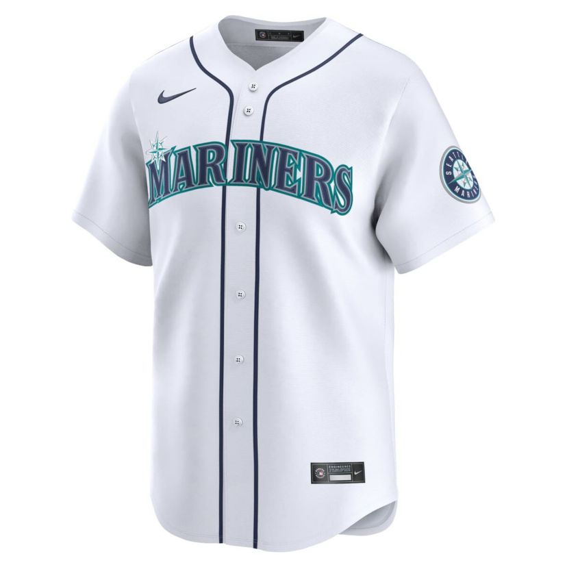 MLB Nike Julio Rodríguez Seattle Mariners Home Limited Player Jersey