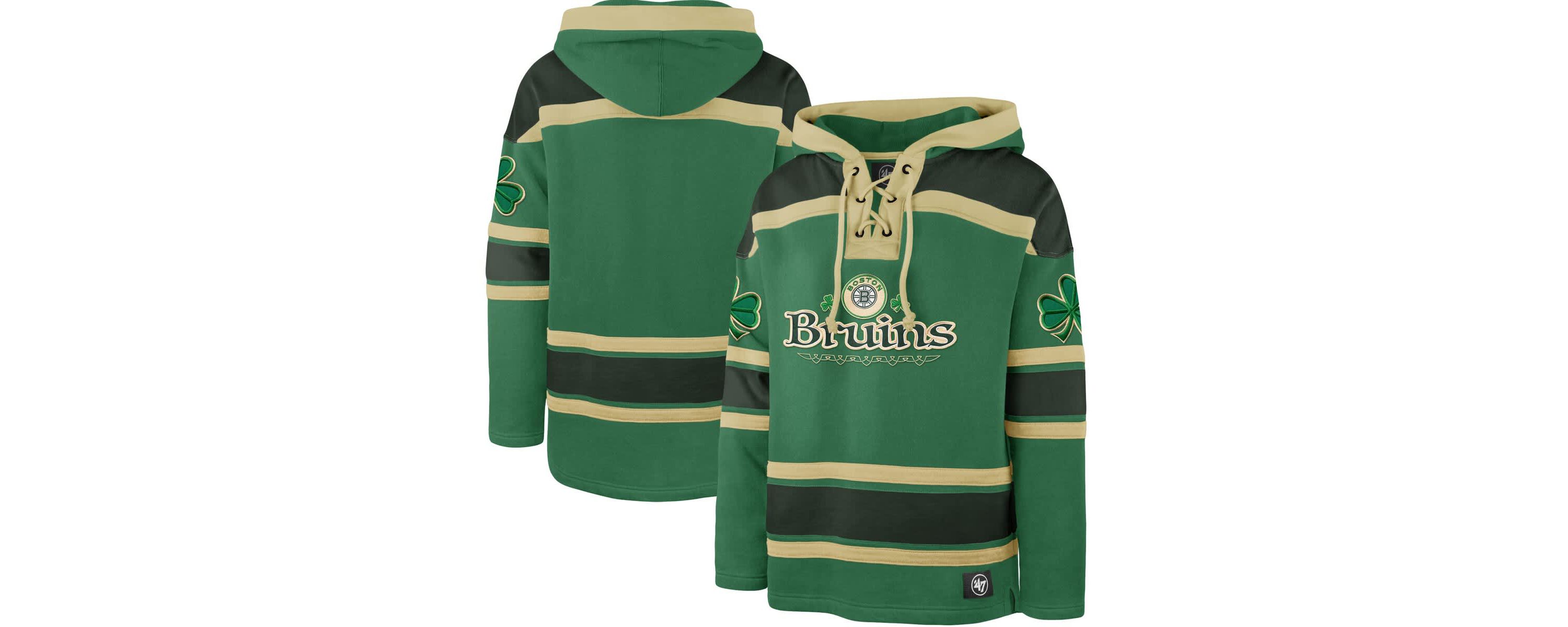NHL Kelly St. Patricks Day McLucky Superior Lacer Pullover Hoodie