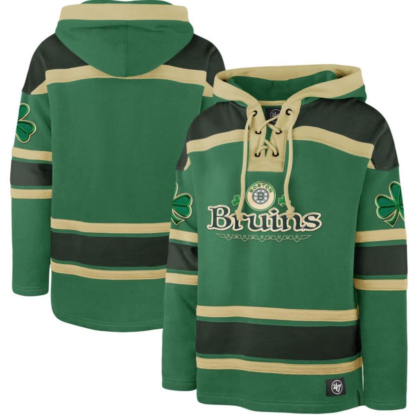 NHL Kelly St. Patricks Day McLucky Superior Lacer Pullover Hoodie