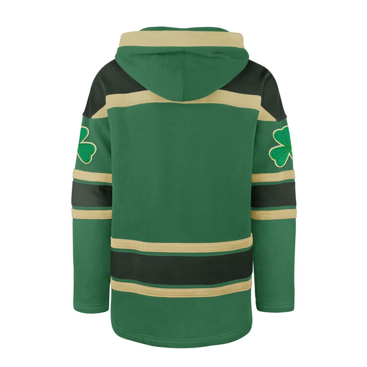 NHL Kelly New York Islanders St. Patricks Day McLucky Superior Lacer Pullover Hoodie