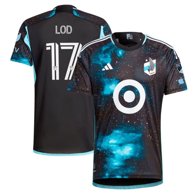 MLS Robin Lod Minnesota United FC 2024 Starry Night Authentic Player Jersey