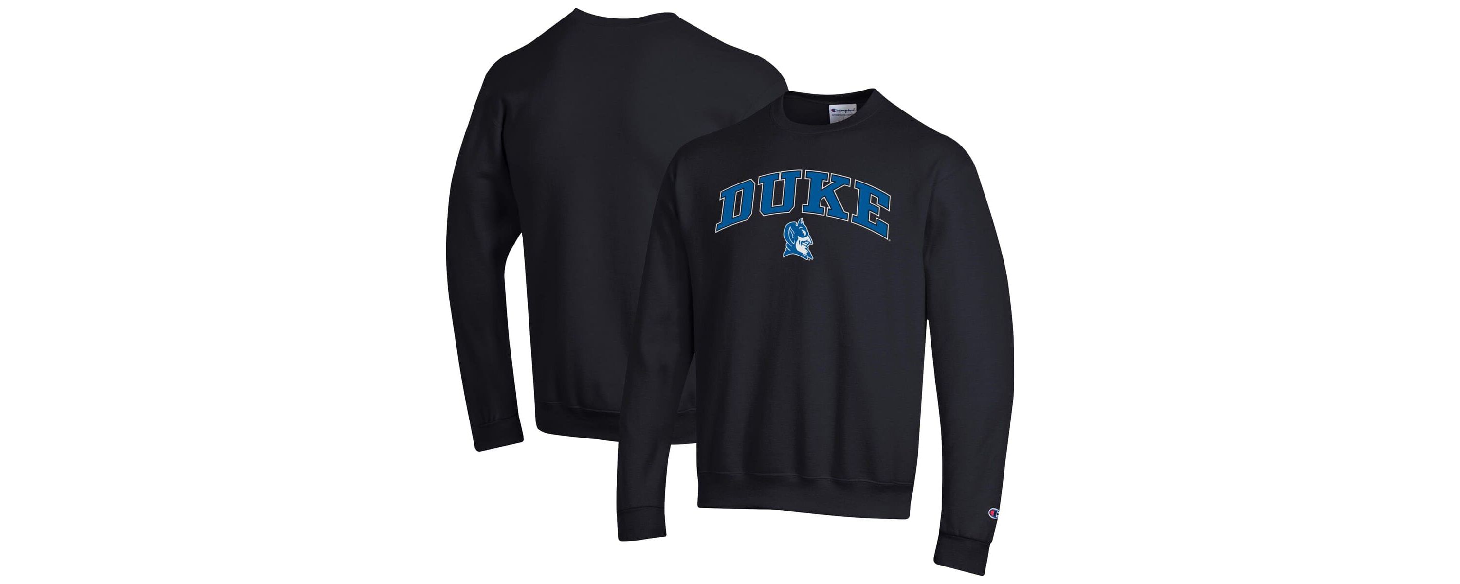 Duke Blue Devils NCAA Duke Devils Arch Over Logo Pullover Sweatshirt