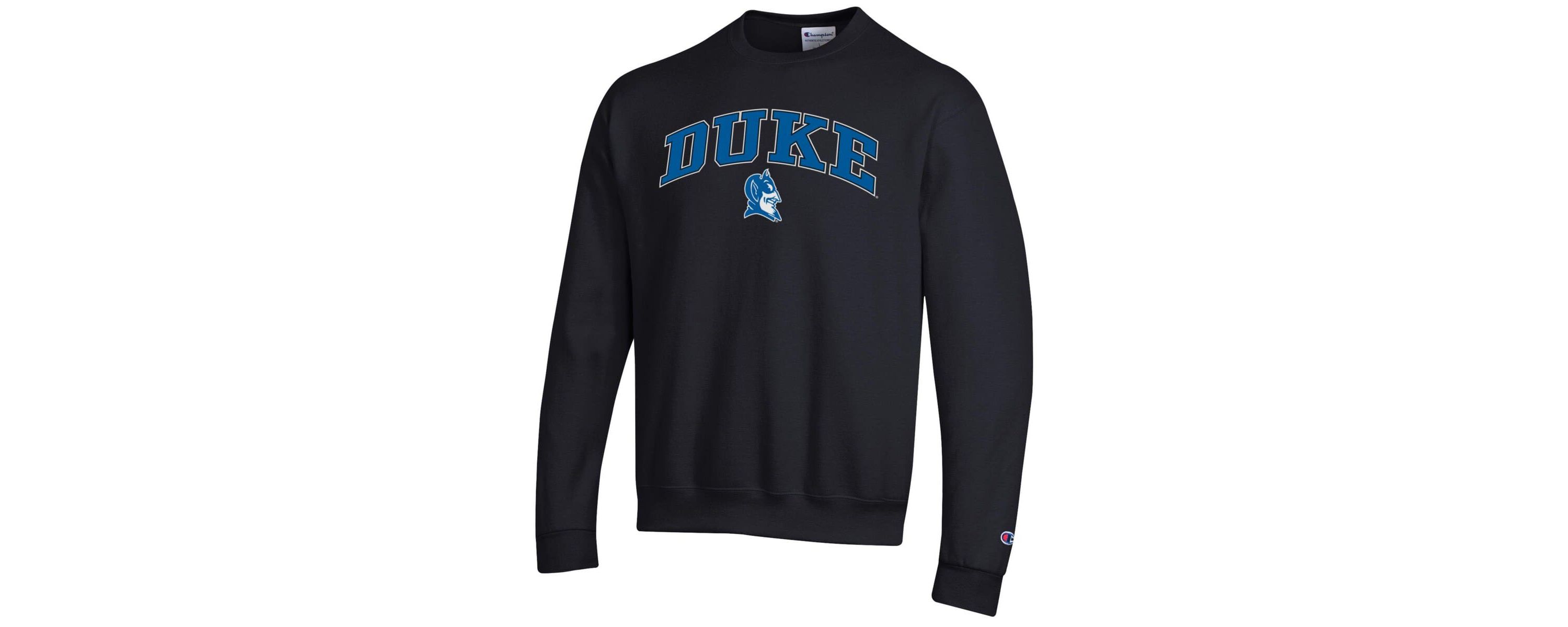 Duke Blue Devils NCAA Duke Devils Arch Over Logo Pullover Sweatshirt