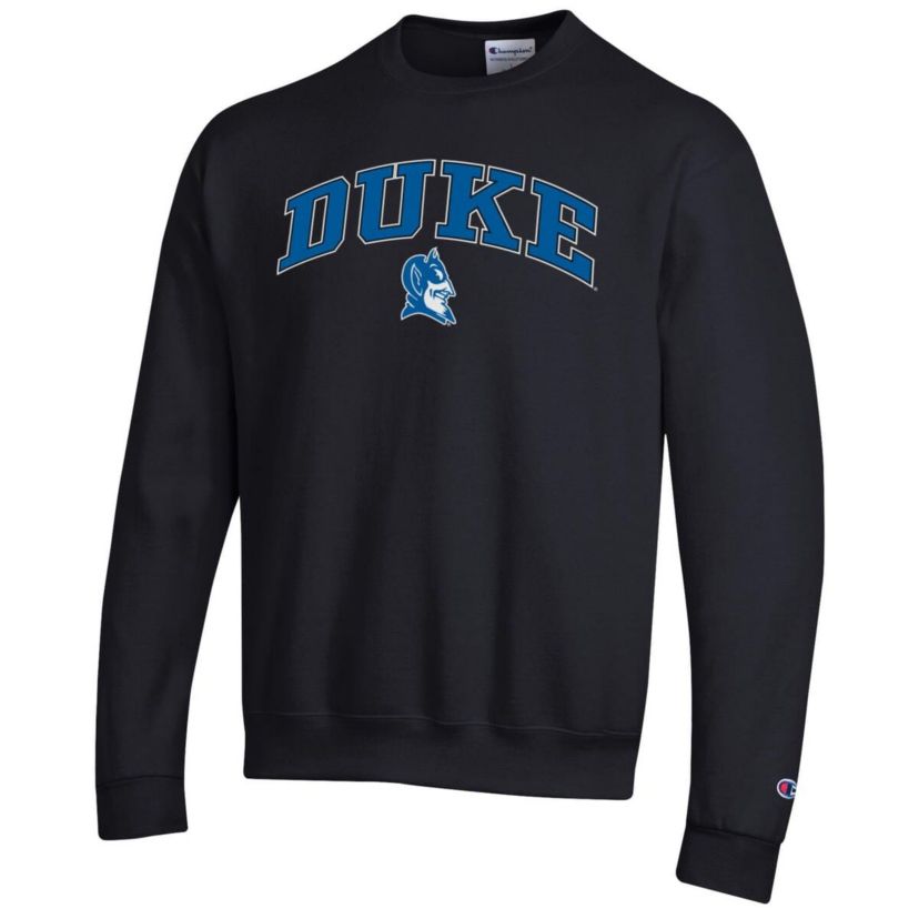Duke Blue Devils NCAA Duke Devils Arch Over Logo Pullover Sweatshirt