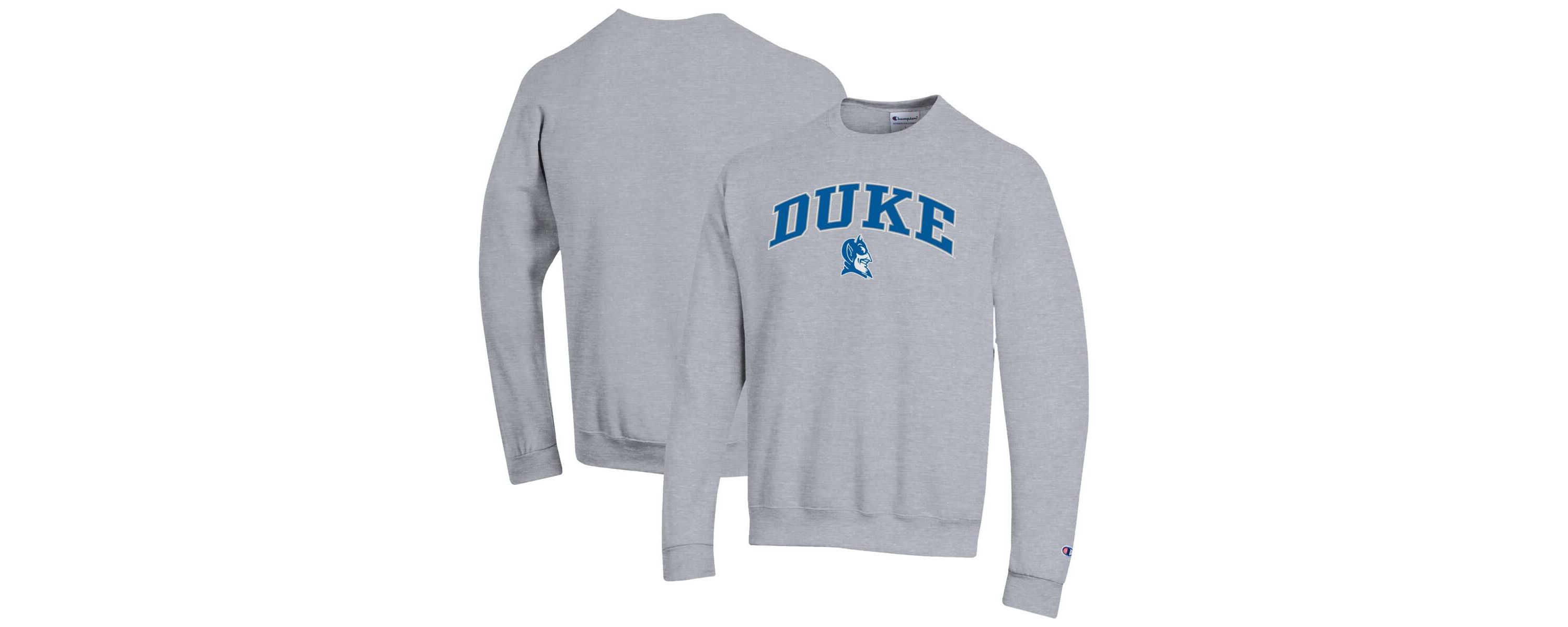 Duke Blue Devils NCAA Duke Devils Arch Over Logo Pullover Sweatshirt