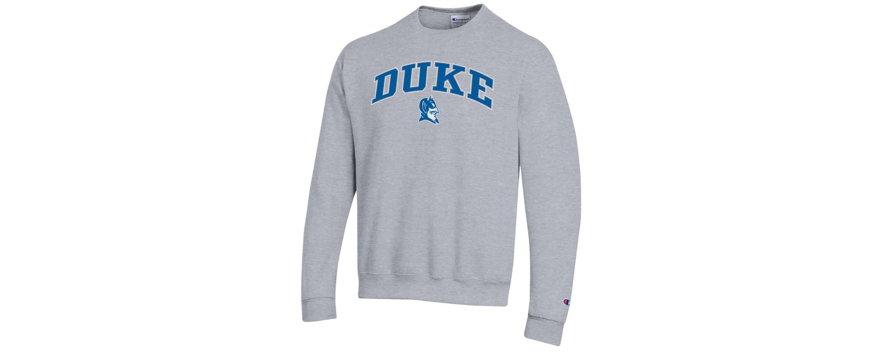 Duke Blue Devils NCAA Duke Devils Arch Over Logo Pullover Sweatshirt