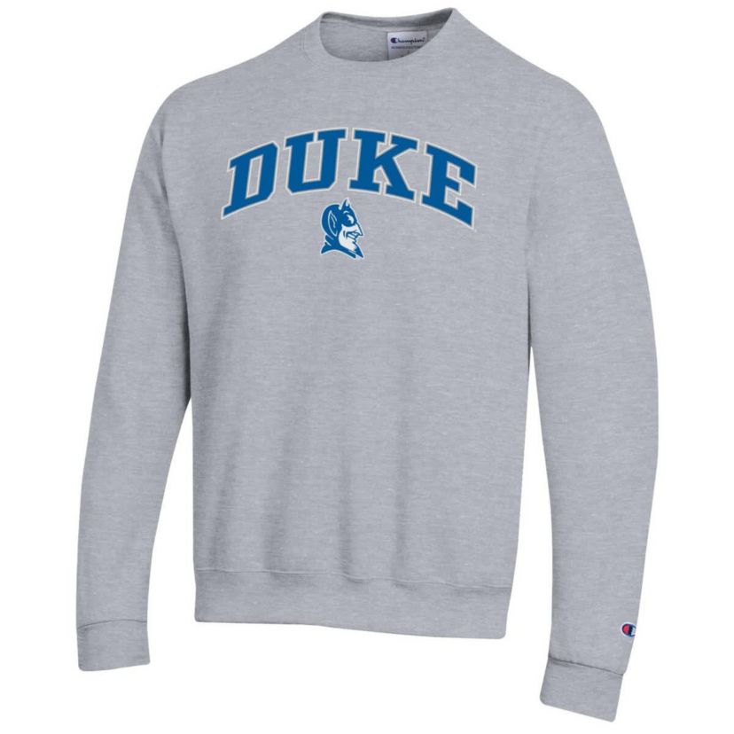 Duke Blue Devils NCAA Duke Devils Arch Over Logo Pullover Sweatshirt
