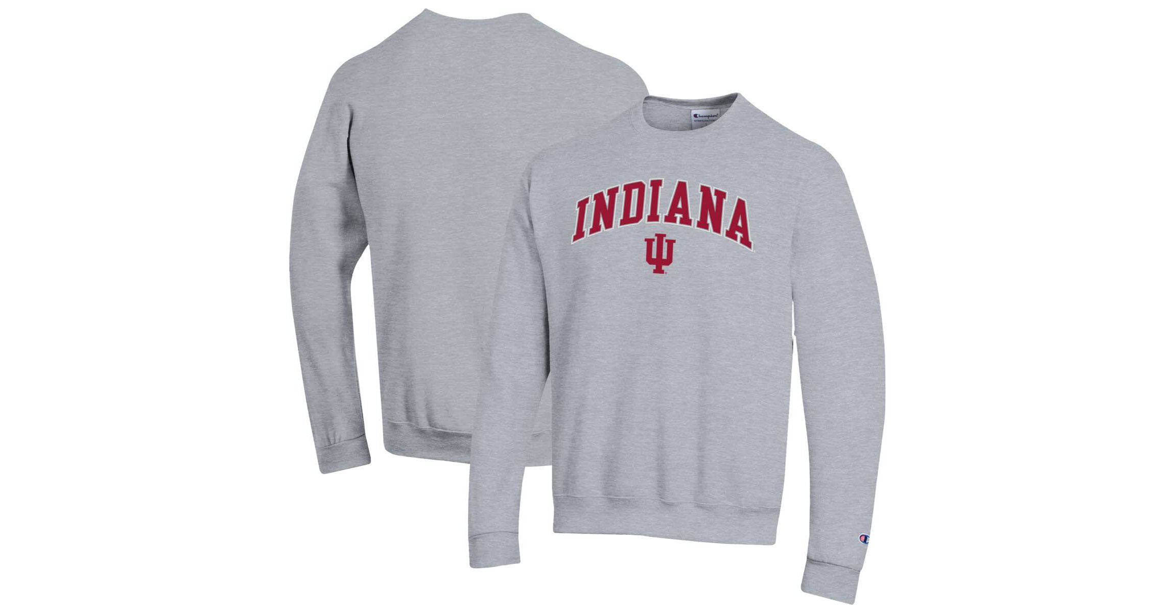 NCAA Indiana Hoosiers Arch Over Logo Pullover Sweatshirt