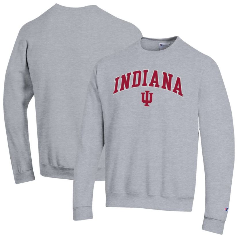 NCAA Indiana Hoosiers Arch Over Logo Pullover Sweatshirt