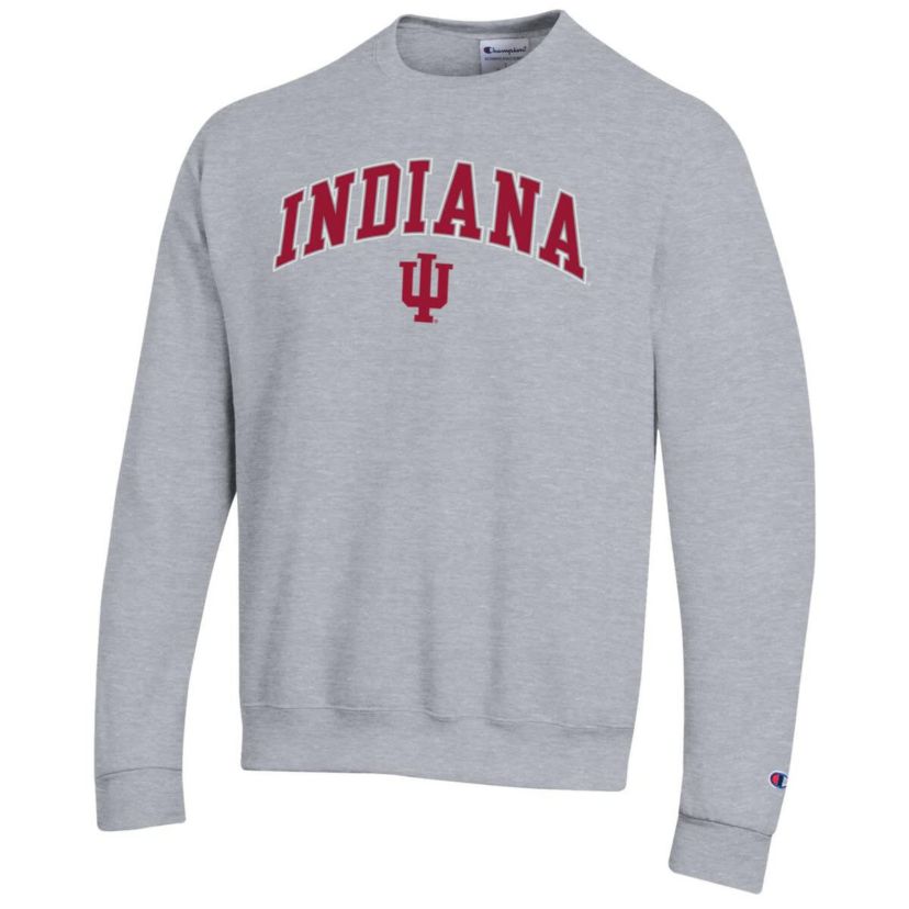 NCAA Indiana Hoosiers Arch Over Logo Pullover Sweatshirt