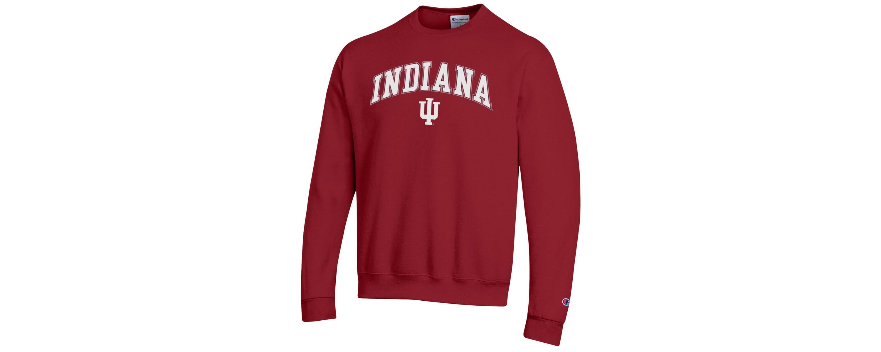 NCAA Indiana Hoosiers Arch Over Logo Pullover Sweatshirt