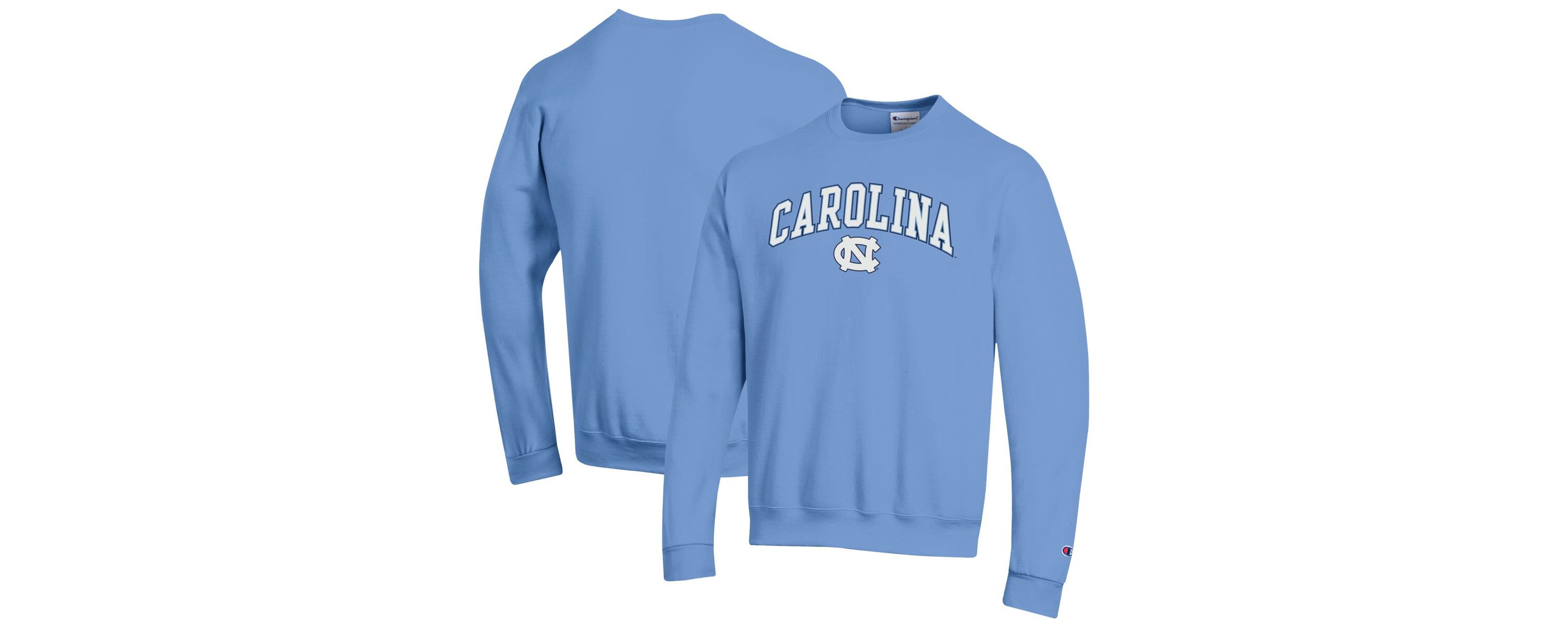 NCAA Carolina North Carolina Tar Heels Arch Over Logo Pullover Sweatshirt