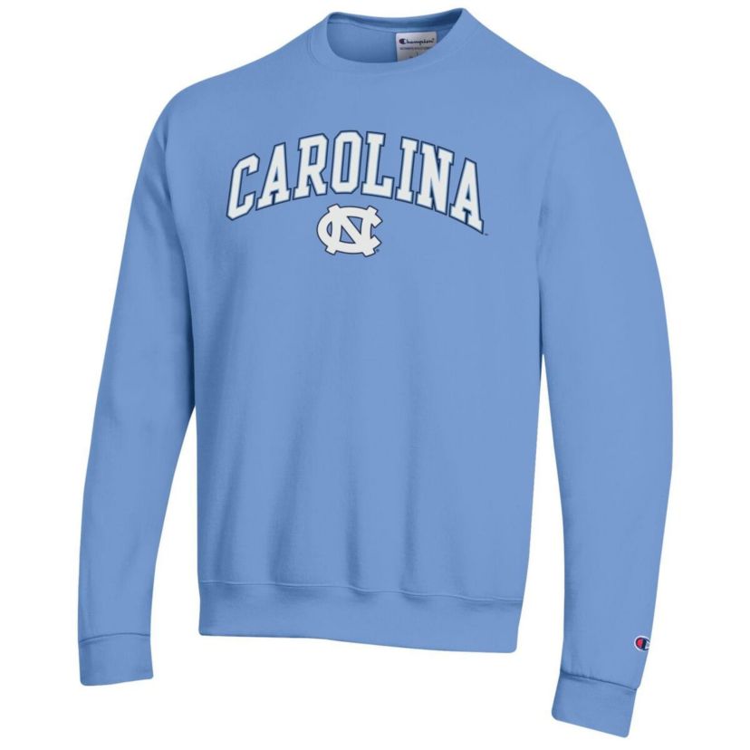 NCAA Carolina North Carolina Tar Heels Arch Over Logo Pullover Sweatshirt