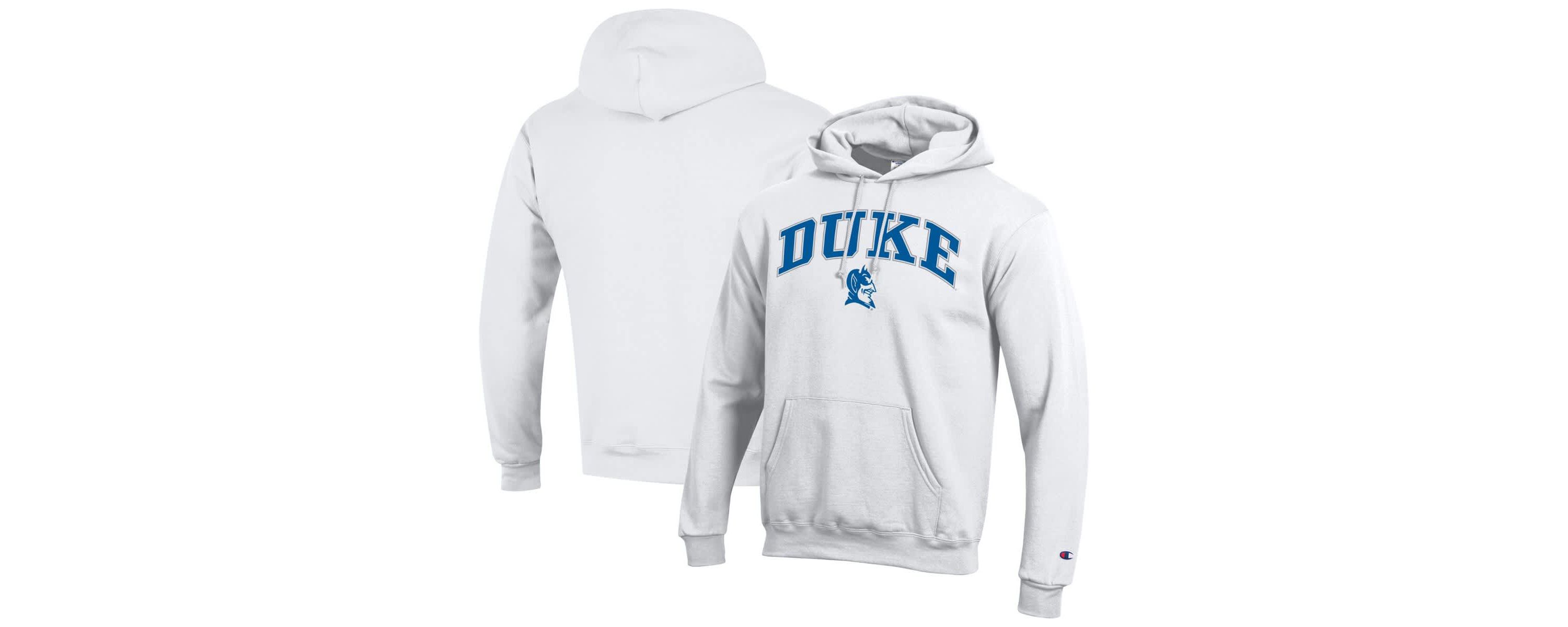 Duke Blue Devils NCAA Duke Devils Arch Over Logo Pullover Hoodie