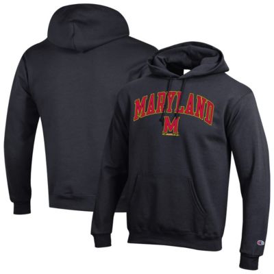 Champion Men's NCAA Maryland Terrapins Arch Over Logo Pullover Hoodie
