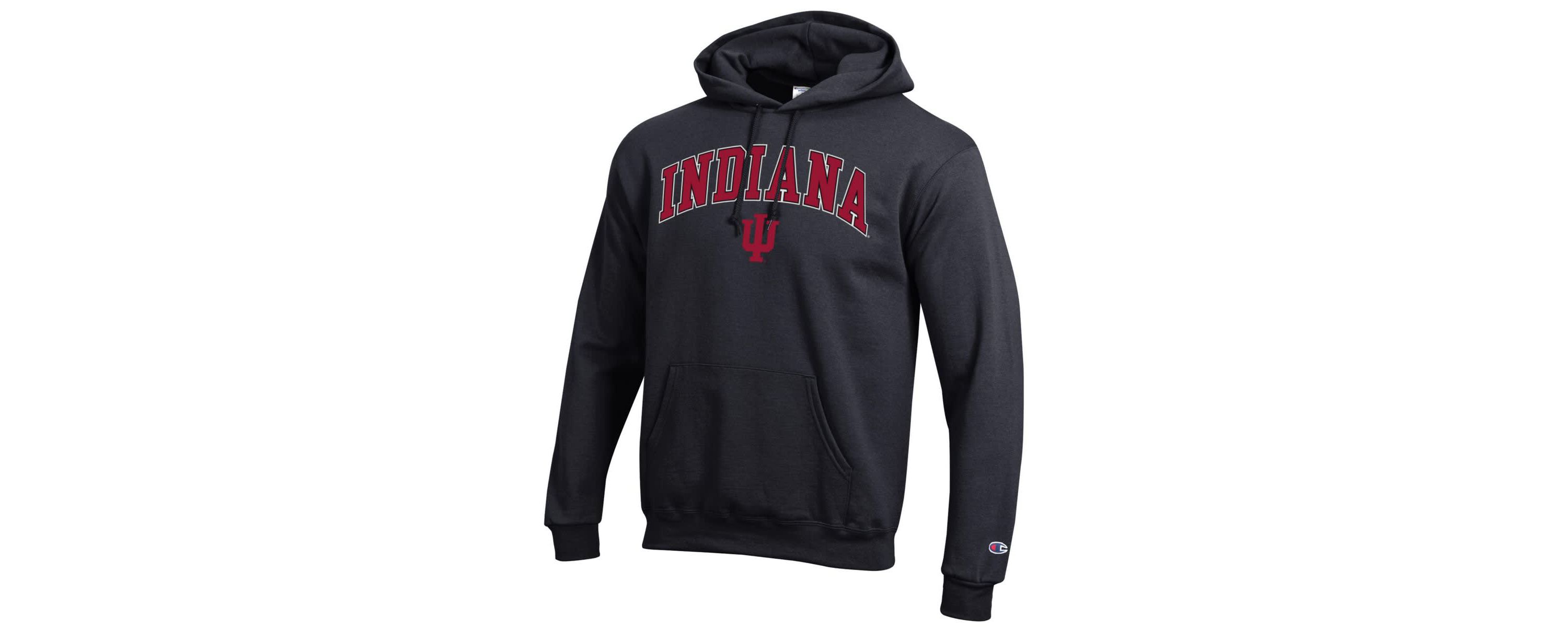 NCAA Indiana Hoosiers Arch Over Logo Pullover Hoodie