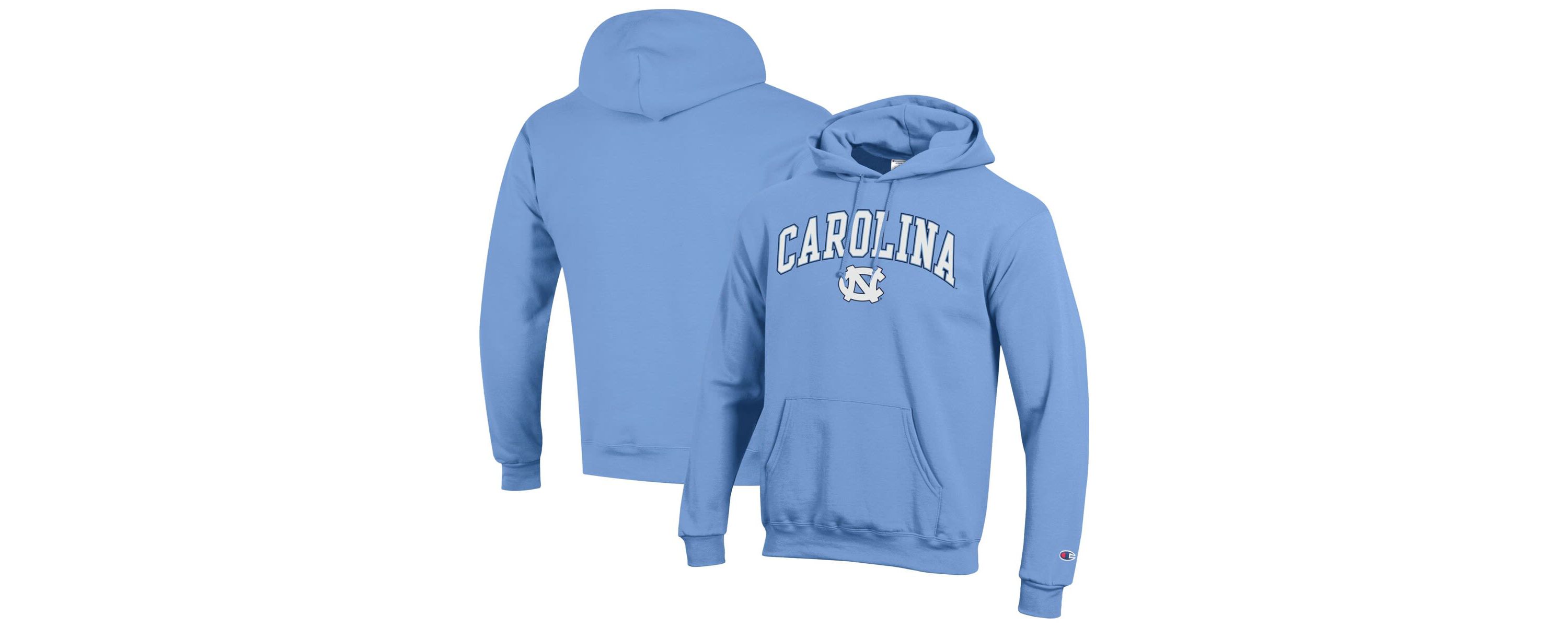 NCAA Carolina North Carolina Tar Heels Arch Over Logo Pullover Hoodie