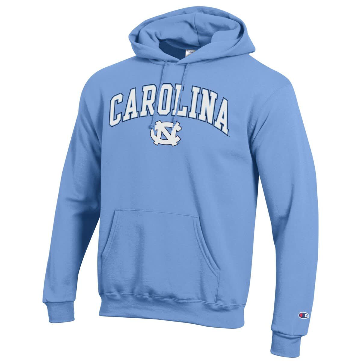 NCAA Carolina North Carolina Tar Heels Arch Over Logo Pullover Hoodie