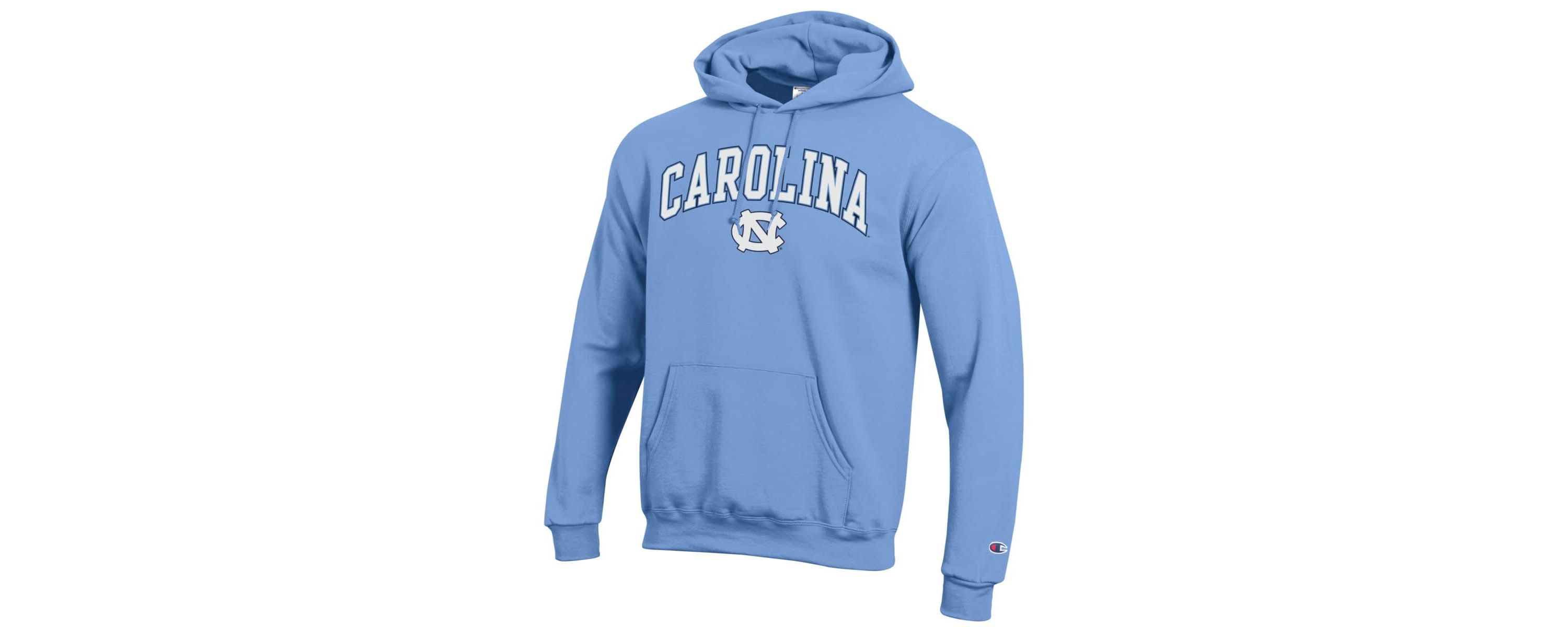 NCAA Carolina North Carolina Tar Heels Arch Over Logo Pullover Hoodie