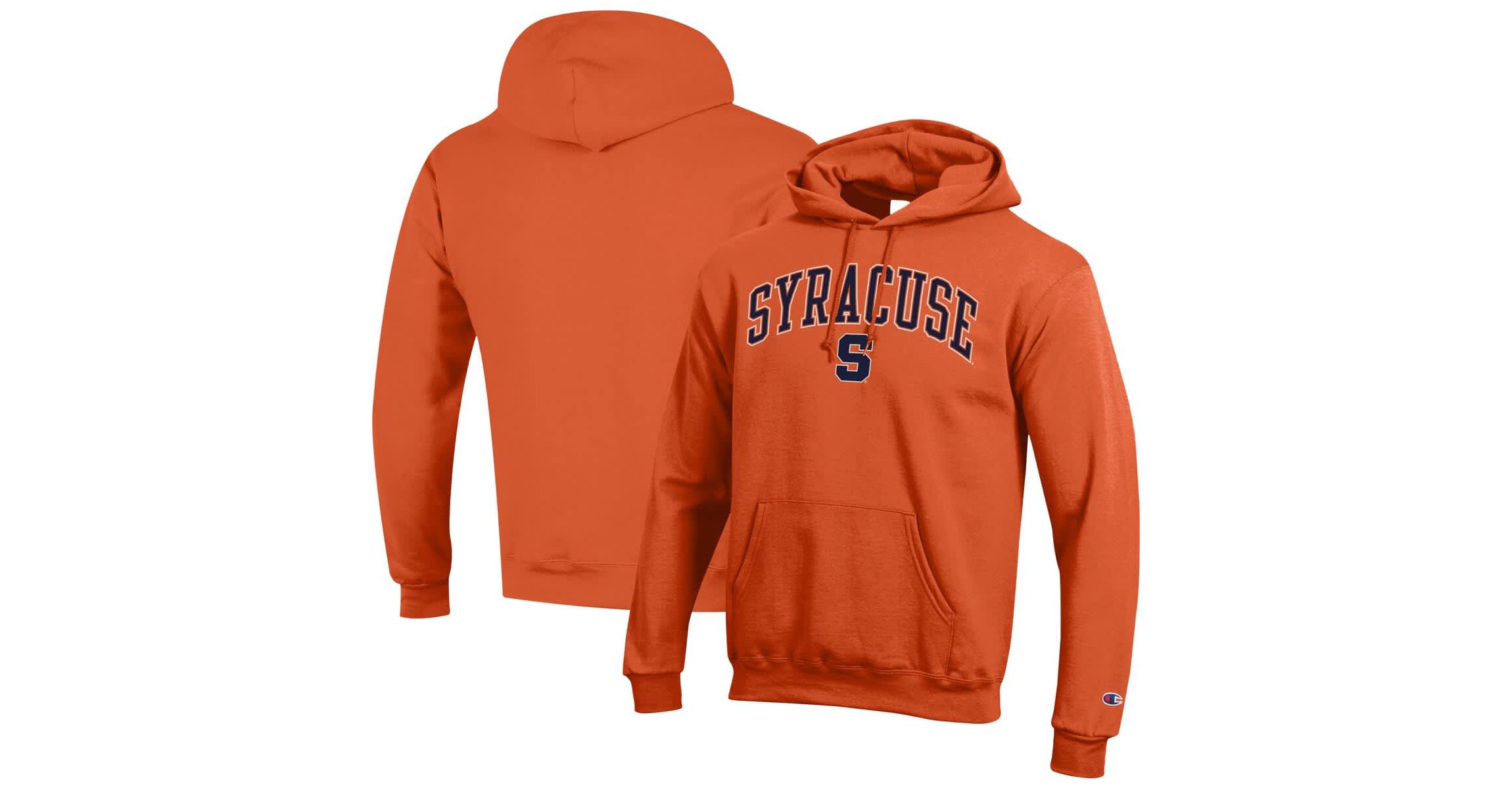 Syracuse Orange NCAA Syracuse Arch Over Logo Pullover Hoodie