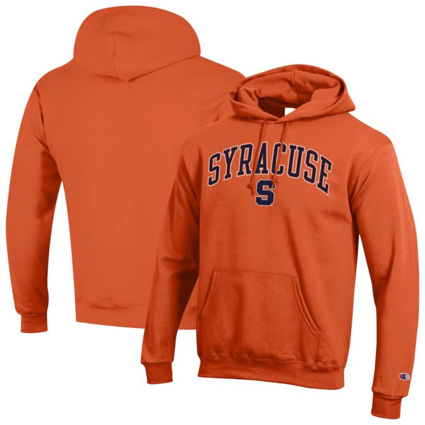 Syracuse Orange NCAA Syracuse Arch Over Logo Pullover Hoodie