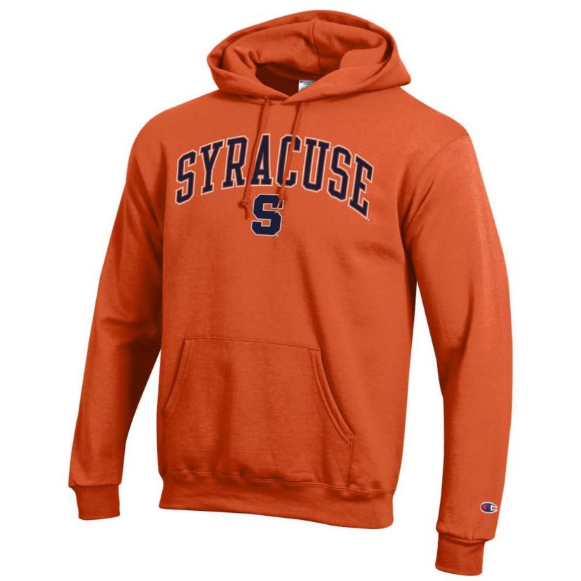 Syracuse Orange NCAA Syracuse Arch Over Logo Pullover Hoodie