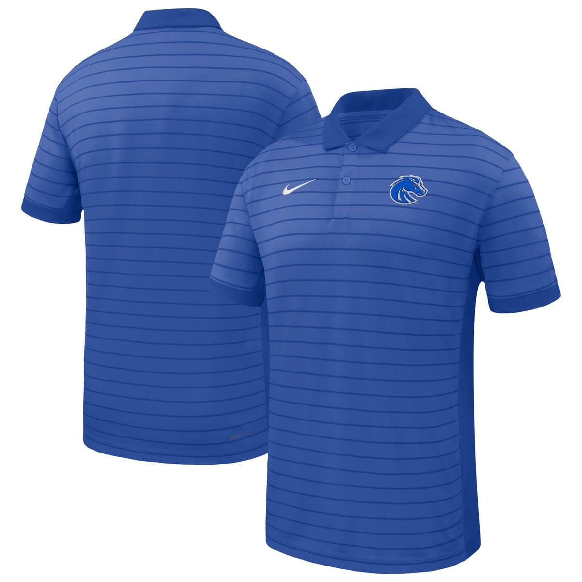 NCAA Nike Boise State Broncos 2025 Early Season Coaches Sideline Victory Stripe Performance Polo