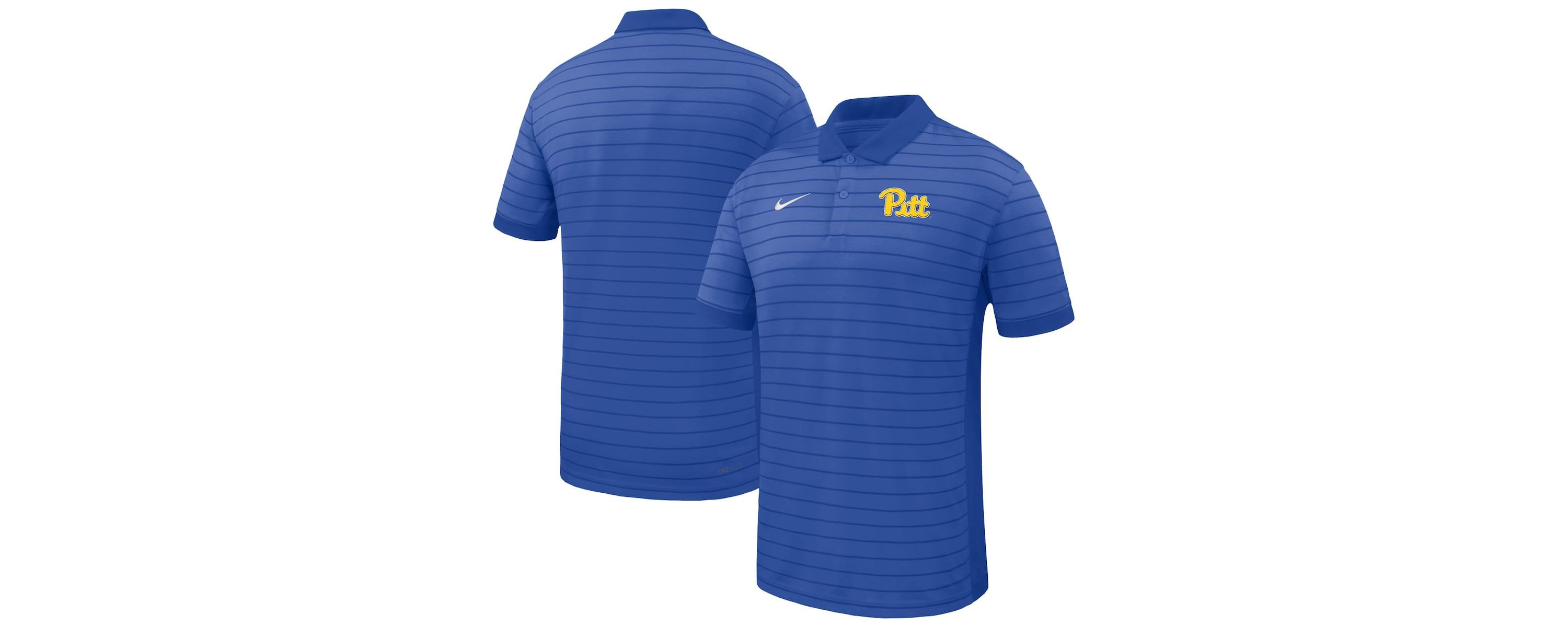 NCAA Nike Pitt Panthers 2025 Early Season Coaches Sideline Victory Stripe Performance Polo
