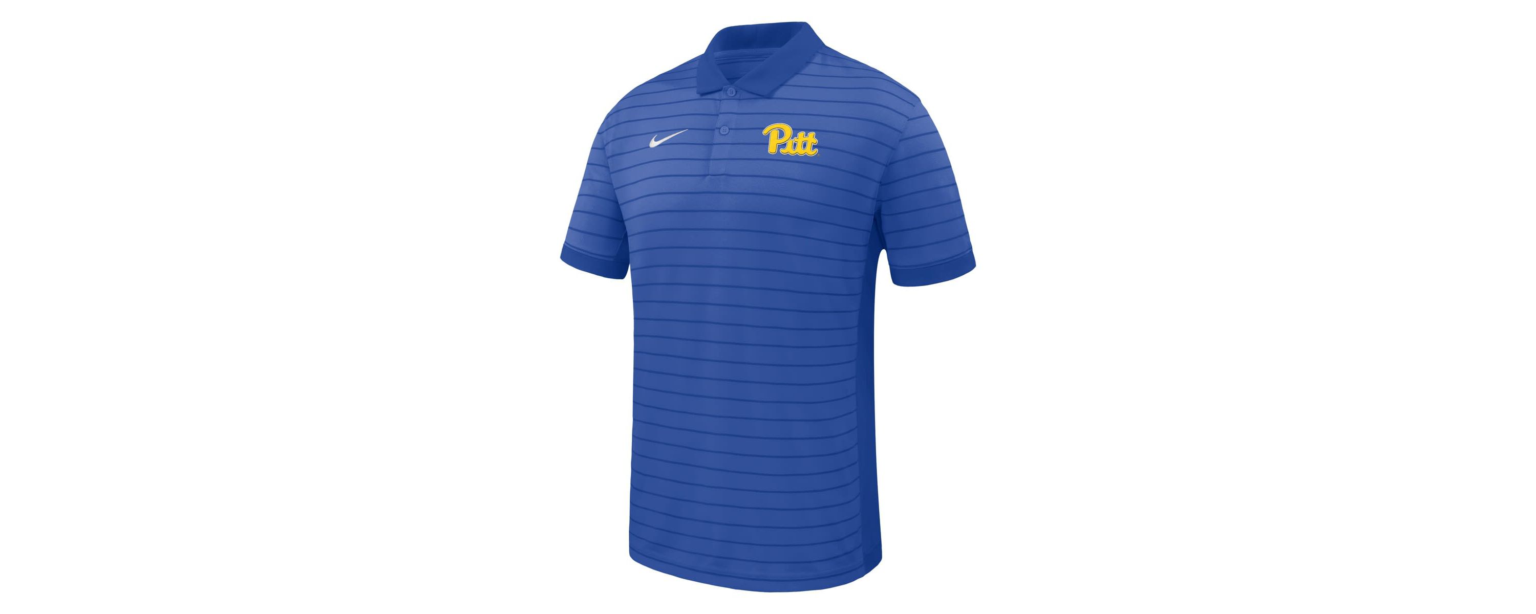 NCAA Nike Pitt Panthers 2025 Early Season Coaches Sideline Victory Stripe Performance Polo