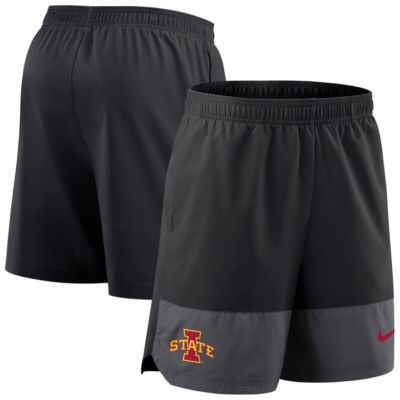 Men's NCAA Nike Iowa State Cyclones 2025 Sideline Dri-FIT Shorts, Black, 2XL